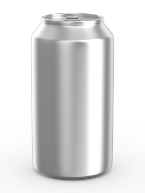 Can on white background clipart