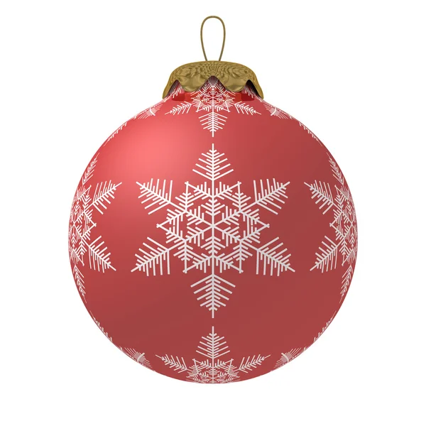 Karácsonyi dekoráció fehér háttér — Stock Fotó