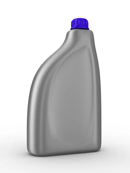Bottiglia di olio lubrificante — Foto Stock