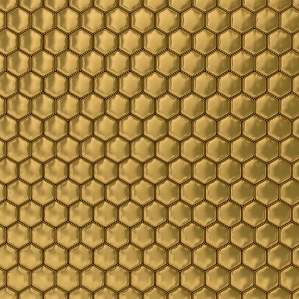 Hřeben medu. 3D obrázek. ilustrace — Stock fotografie