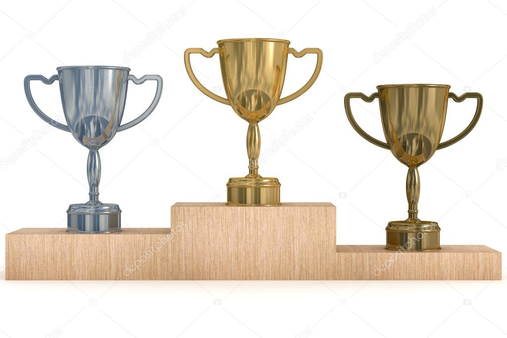 Cups for winners of competitions