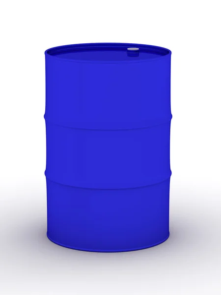 Blue vat on a white background — Stock Photo, Image