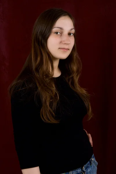 Genç cinsel kız portresi — Stok fotoğraf