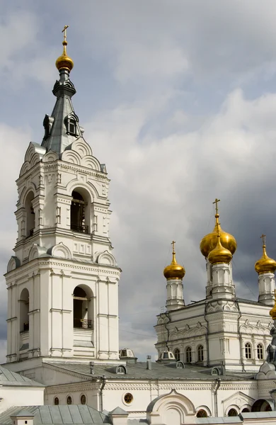 Christian temple with domes — Stock Photo, Image