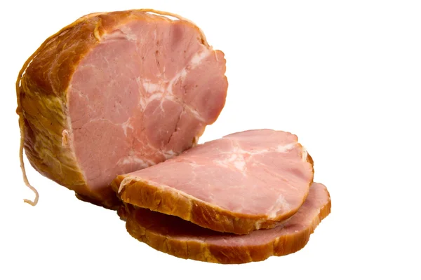 Apetyczny kawałek wędzonego mięsa — Zdjęcie stockowe