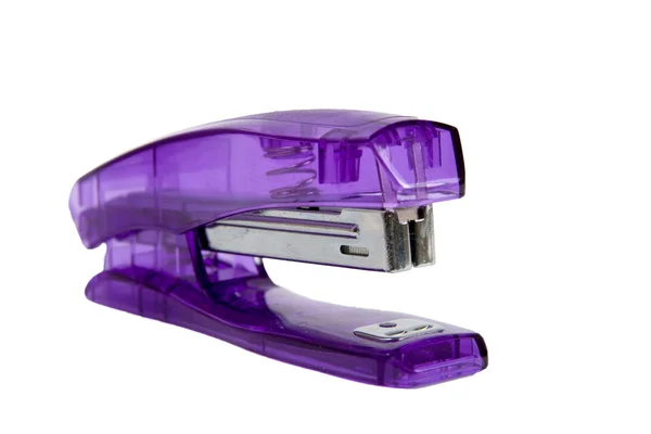 Office stapler close up on a white — Stock Photo, Image