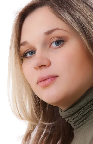 Portrait of the young beautiful girl — Stock Photo, Image