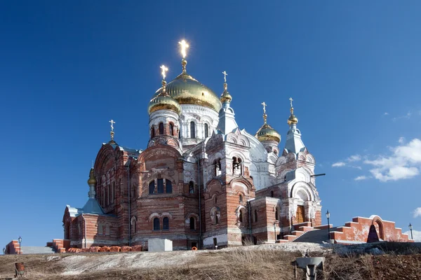 Православный миссионерский монастырь — стоковое фото
