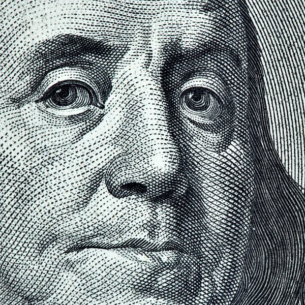 Benjamin Franklin portrait — Stock Photo © Zoooom #1417901