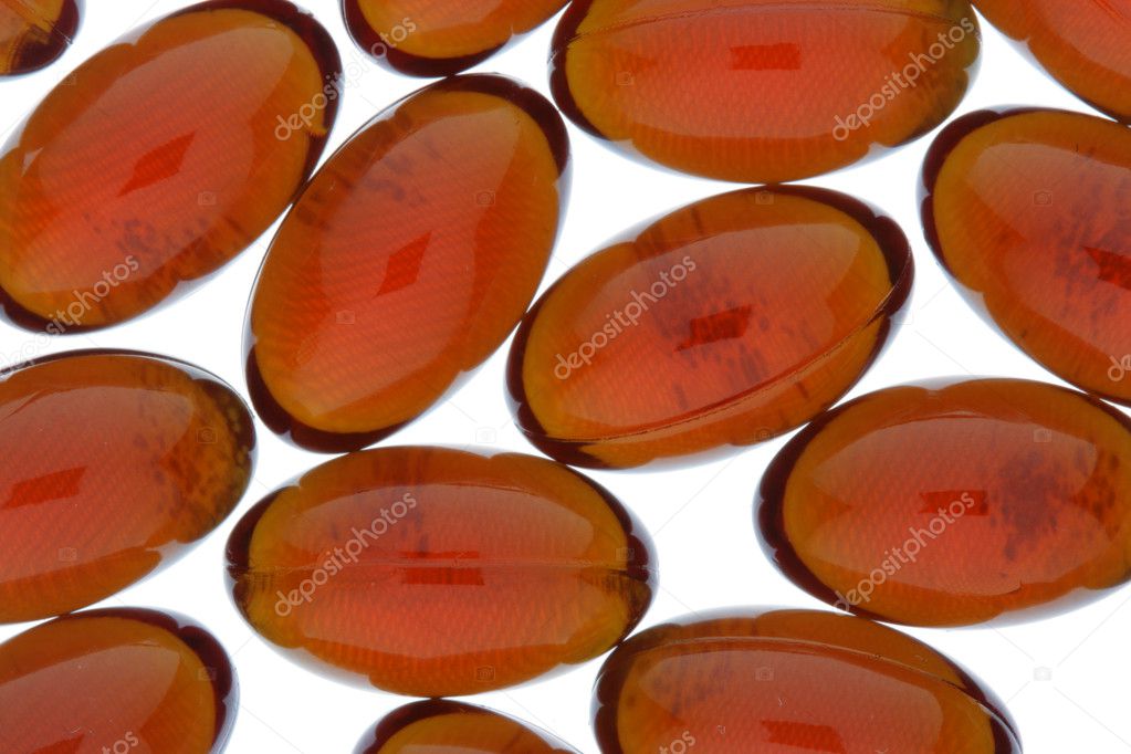 Red gelatinous capsules — Stock Photo © Zoooom 1440456