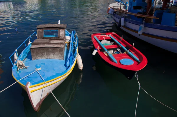 stock image Traditional Greek small colored boat.