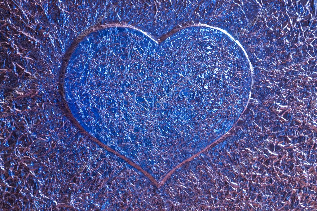 Background: blue love heart | Blue love heart background ...