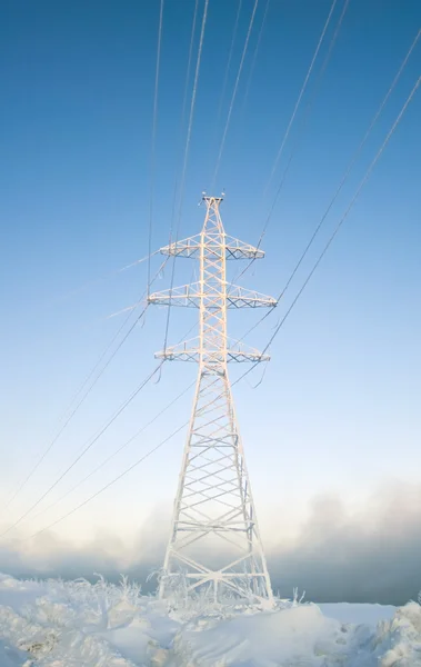 Pylons de energia — Fotografia de Stock