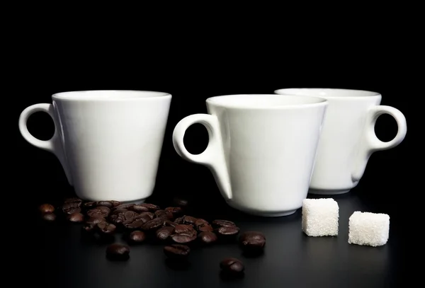 Kávé és cukor — Stock Fotó