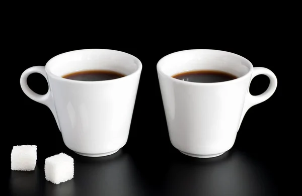 Два кавові — стокове фото