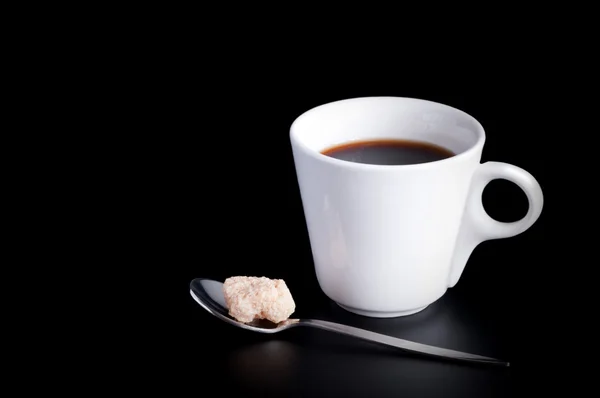 Kaffe med kaffe – stockfoto