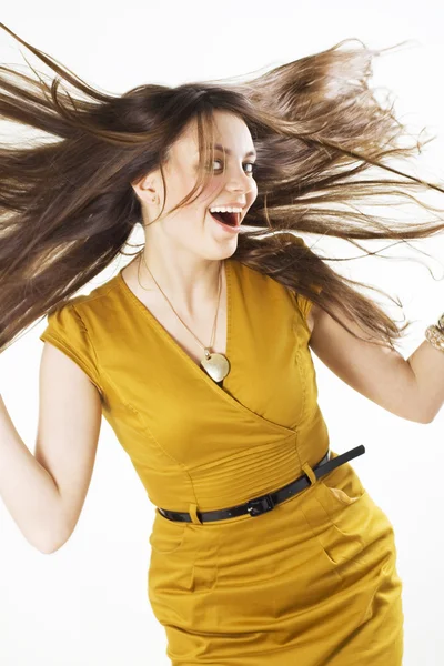 Wind in the hair — Stock Photo, Image