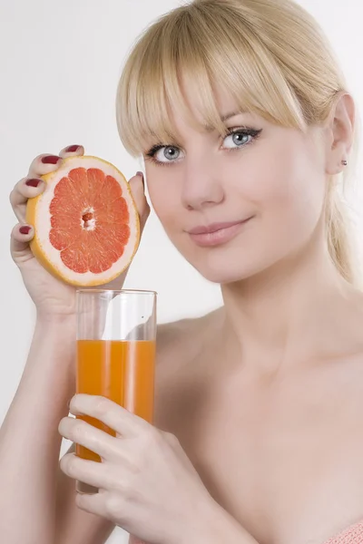 Грейпфрутового соку — стокове фото
