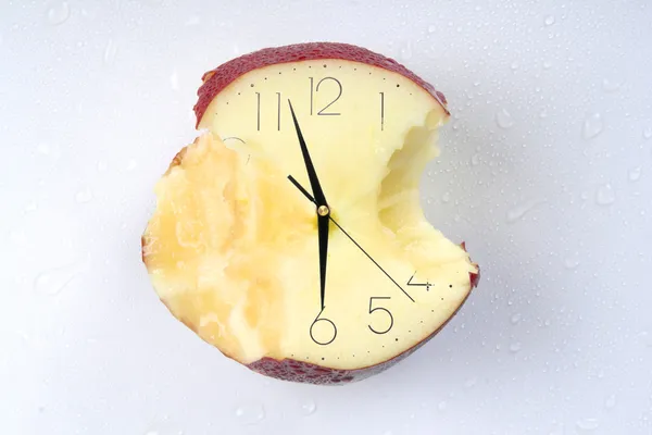 Jabłko czasu. Seria — Zdjęcie stockowe
