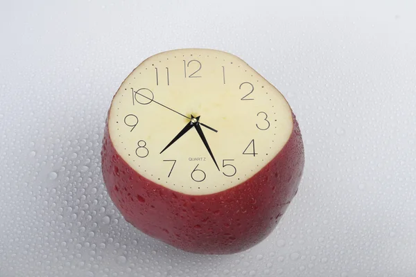 時間のリンゴ。シリーズ — ストック写真