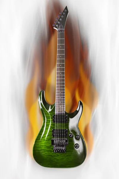 Design der E-Gitarre — Stockfoto