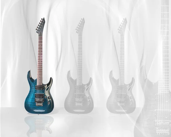 Elektrische gitaar ontwerp — Stockfoto