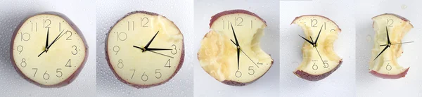 애플의 시간입니다. 시리즈 — 스톡 사진