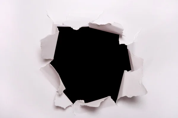 stock image Paper's hole