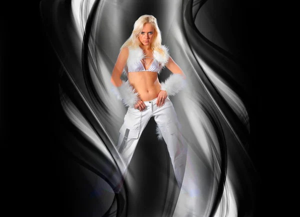 The beautiful dancer — Stock Photo, Image