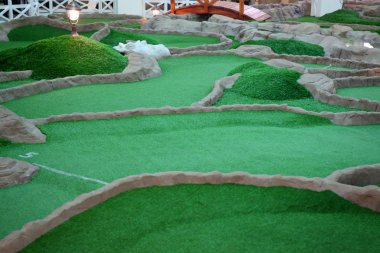 Mini golf park