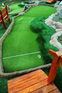 Mini golf park