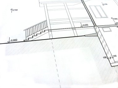 Construction drawings clipart