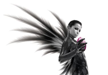 Dark angel clipart