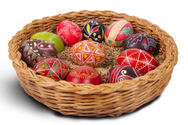 Easter eggs clipart