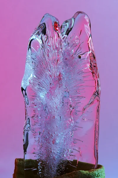 Magic ice crystal — Stock Photo, Image