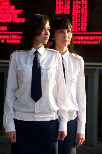 Hostess aerea — Foto Stock