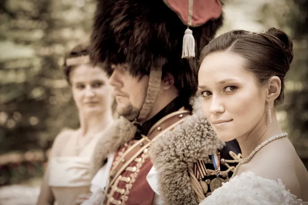 騎兵の花嫁 — ストック写真
