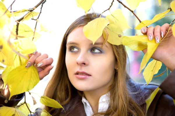 stock image Autumn portrait