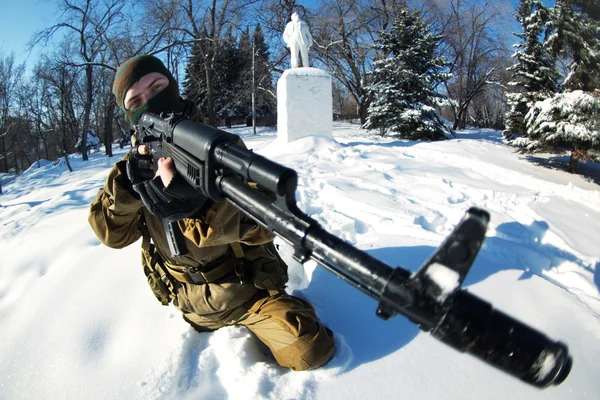 Soldado ruso — Foto de Stock
