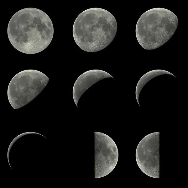 Moon phases — Stock Photo © Heizel #2619408