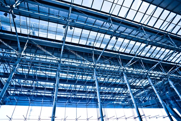 Abstrakt blå taket — Stockfoto