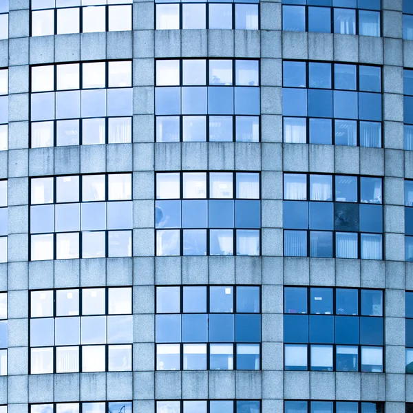 Abstract square crop of blue business of — Stock Photo, Image