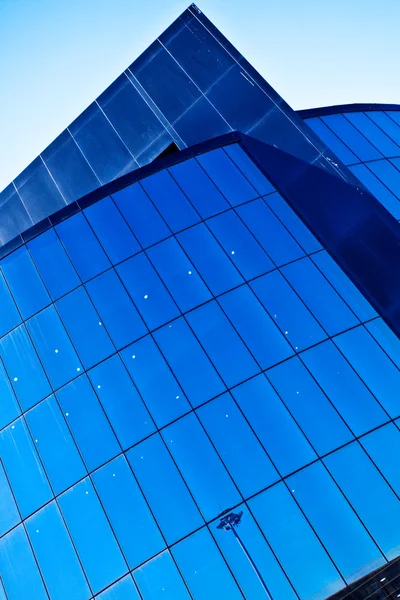 Moderne blått kontor – stockfoto