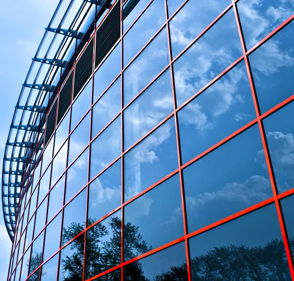 Yeni İş Merkezi windows — Stok fotoğraf