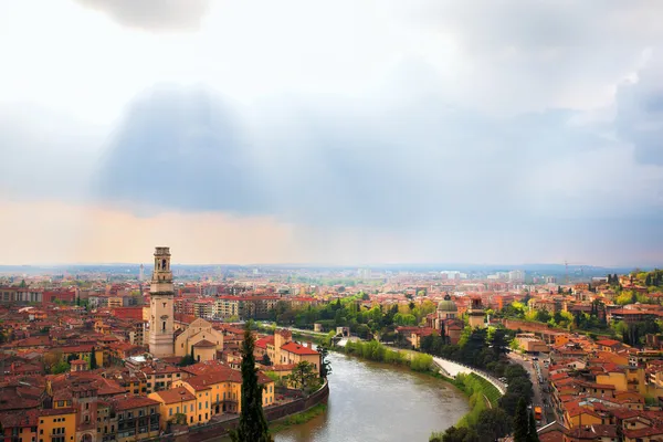 Краєвид міста Верона — стокове фото