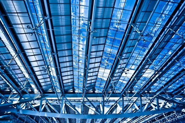 Abstract blue ceiling — Stock Photo, Image
