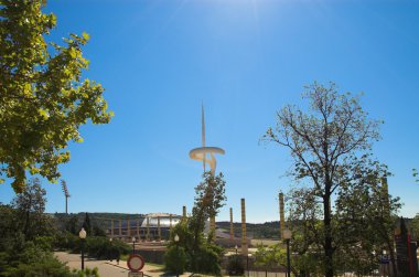 Stadion barcolona ve Telekom kule