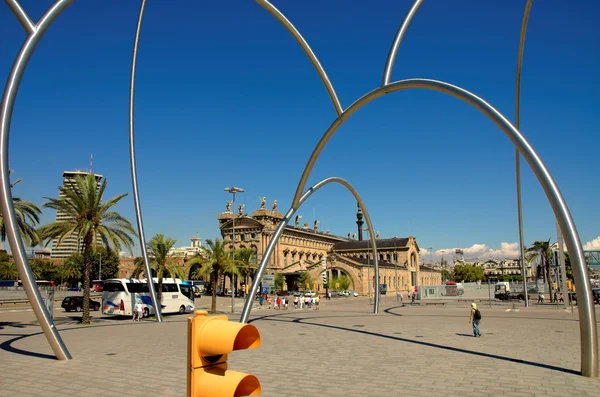 バルセロナでのアークのリング — ストック写真