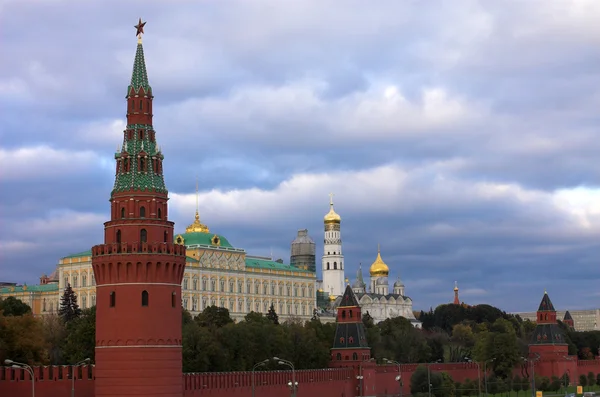 Московський кремль стіни, Росія — стокове фото