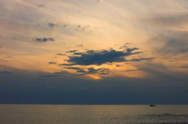 Zachód słońca w Soczi — Zdjęcie stockowe